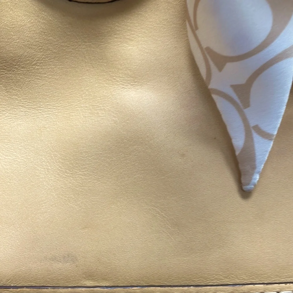 Coach F13675 Buckskin Satchel - Picture 12 of 16